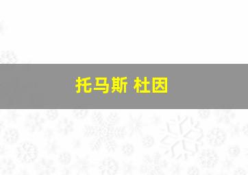 托马斯 杜因